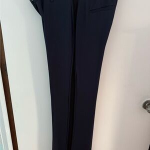 Theory Black silk dress trousers